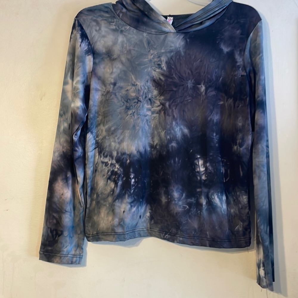 Tie Dye Hoody Top